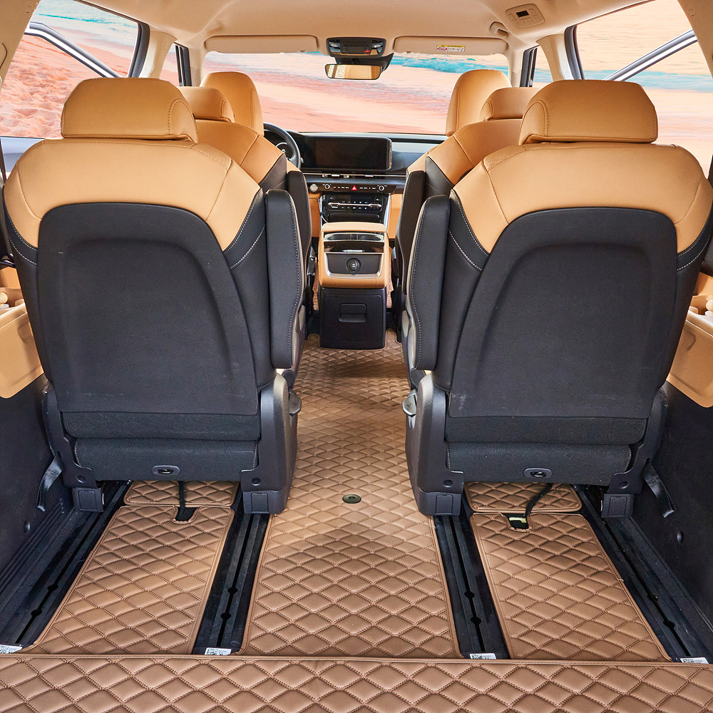 가온 4세대 KA4 카니발매트 모노륨 매트 장판시공 9인승 컴포트O 1열+2열