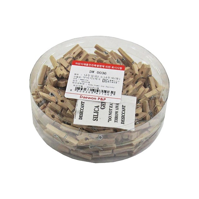 원목 나무집게 길이 25mm 폭 3mm - 메인 이미지