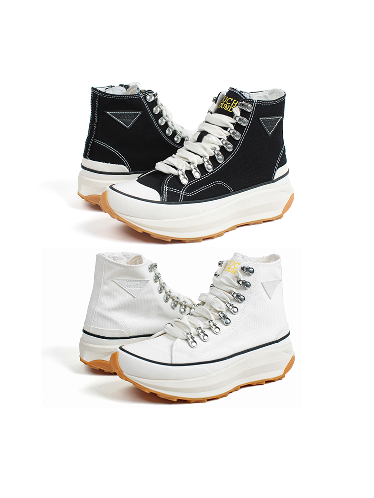 여성스니커즈 키높이운동화 터치그라운드 점프스타트하이