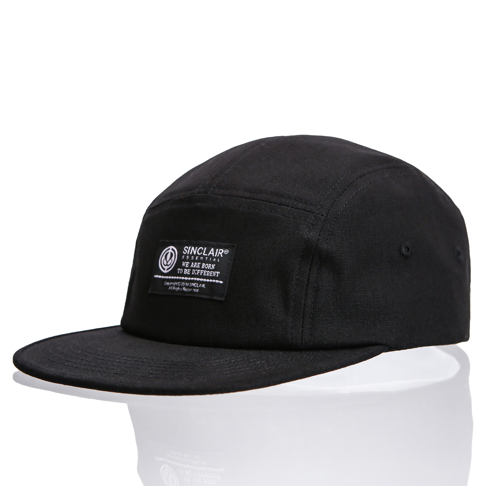 싱클레어 에센셜 블랙 캠프캡 간지나는 빅사이즈 디자이너 볼캡 대두 야구모자 남자 여자