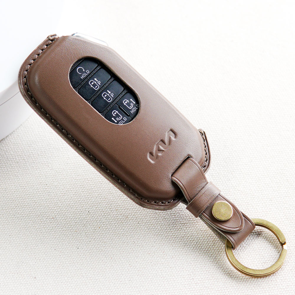 차 키케이스 자동차 스마트 가죽 키홀더 반다레더스튜디오