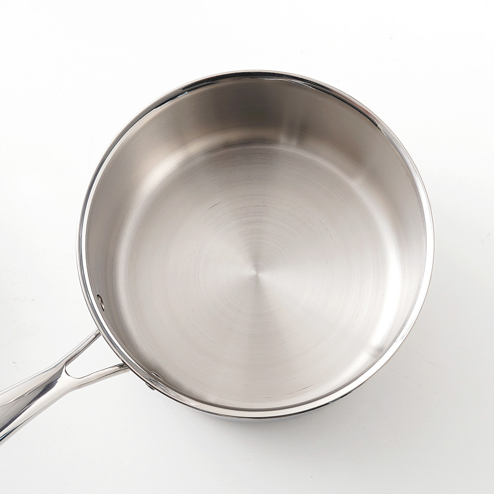 국산 304 스텐 통3중 인덕션 편수 냄비 라면 이유식 소스팬 15.7cm - 상세 이미지 3