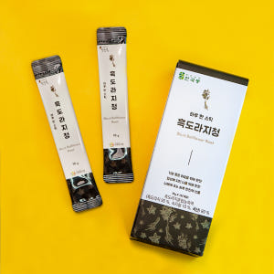 (흙사랑)흑도라지청 스틱 15개입 도라지청 진액 맛있게 먹은 솔직 후기 - 상품 이미지 2