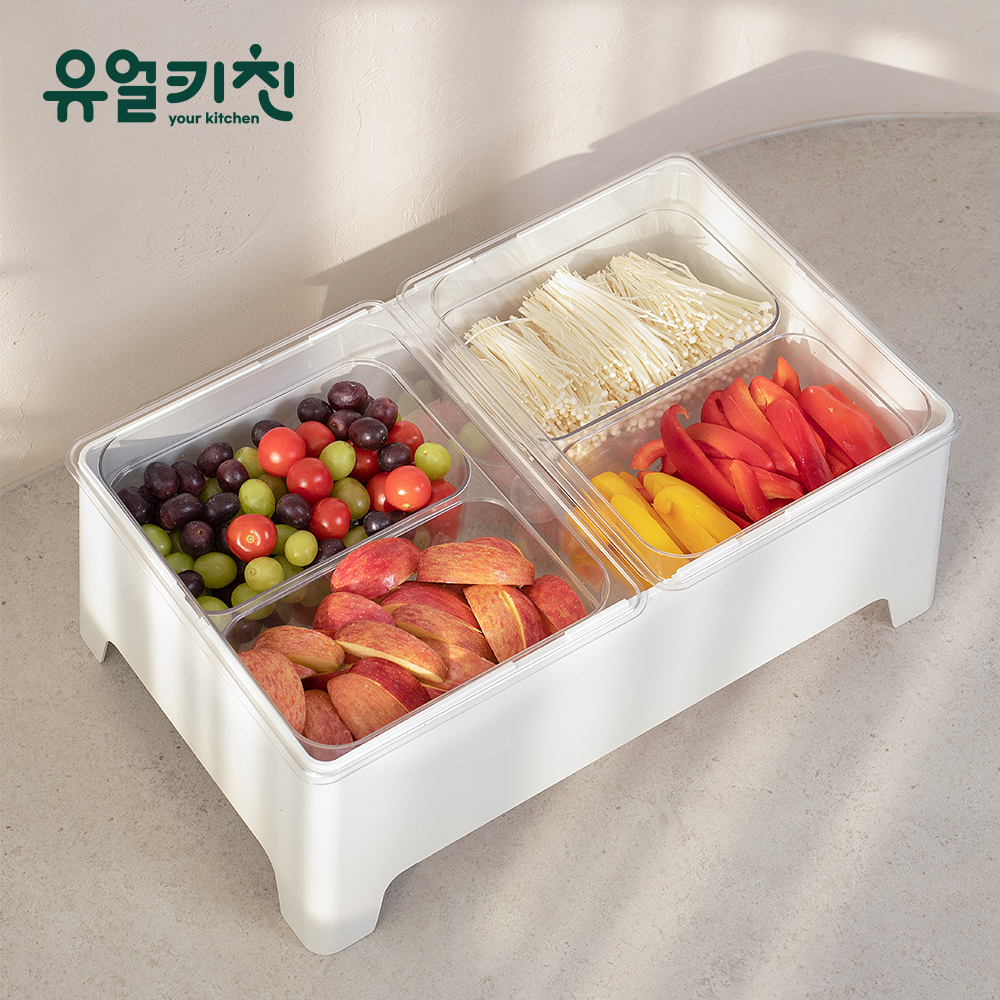 유얼키친 밧드걸이 토핑정리대 반찬거치대 - 상품 이미지