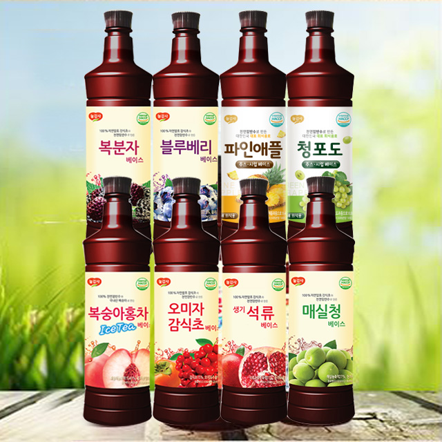 광야식품 늘감사 오미자감식초 외 8종 원액음료 970ml 이미지 2