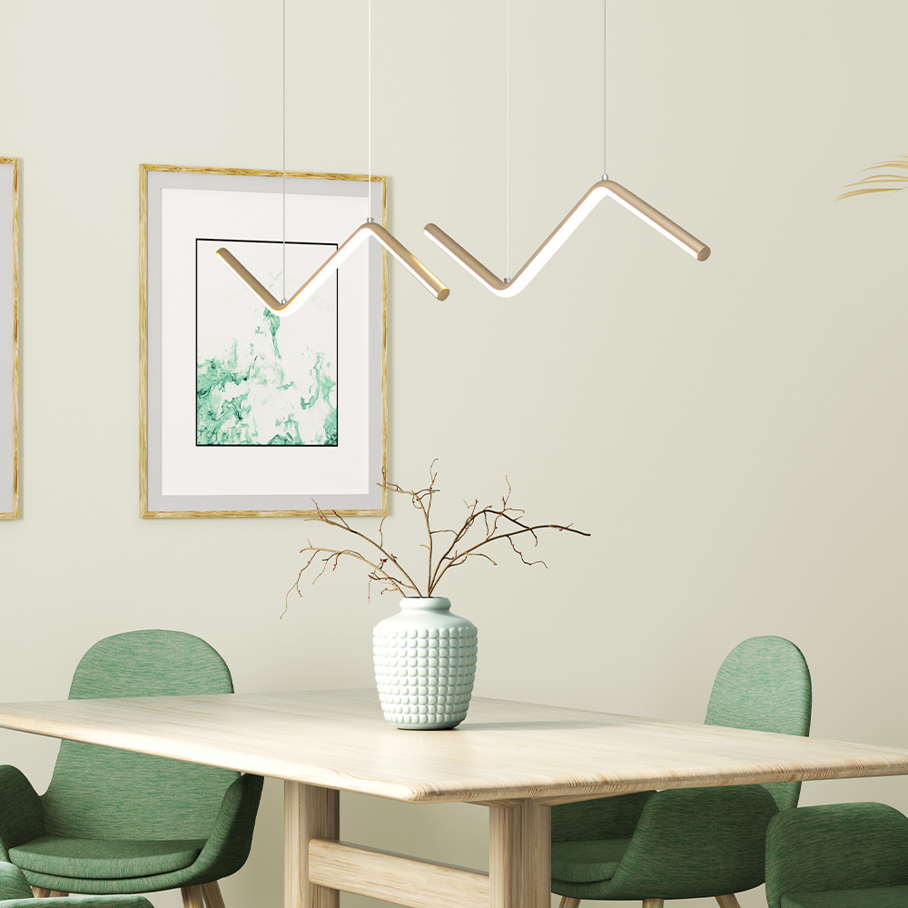 LED 식탁조명 식탁등 트리나 30W 주방 천장 카페 매장인테리어 - 상품 이미지