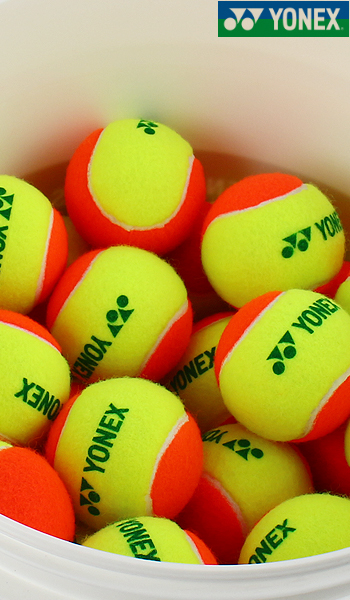 요넥스 테니스공 오렌지볼 연습공 연습구 무압구 머슬파워 30 통볼 60개입 - 상세 이미지 5