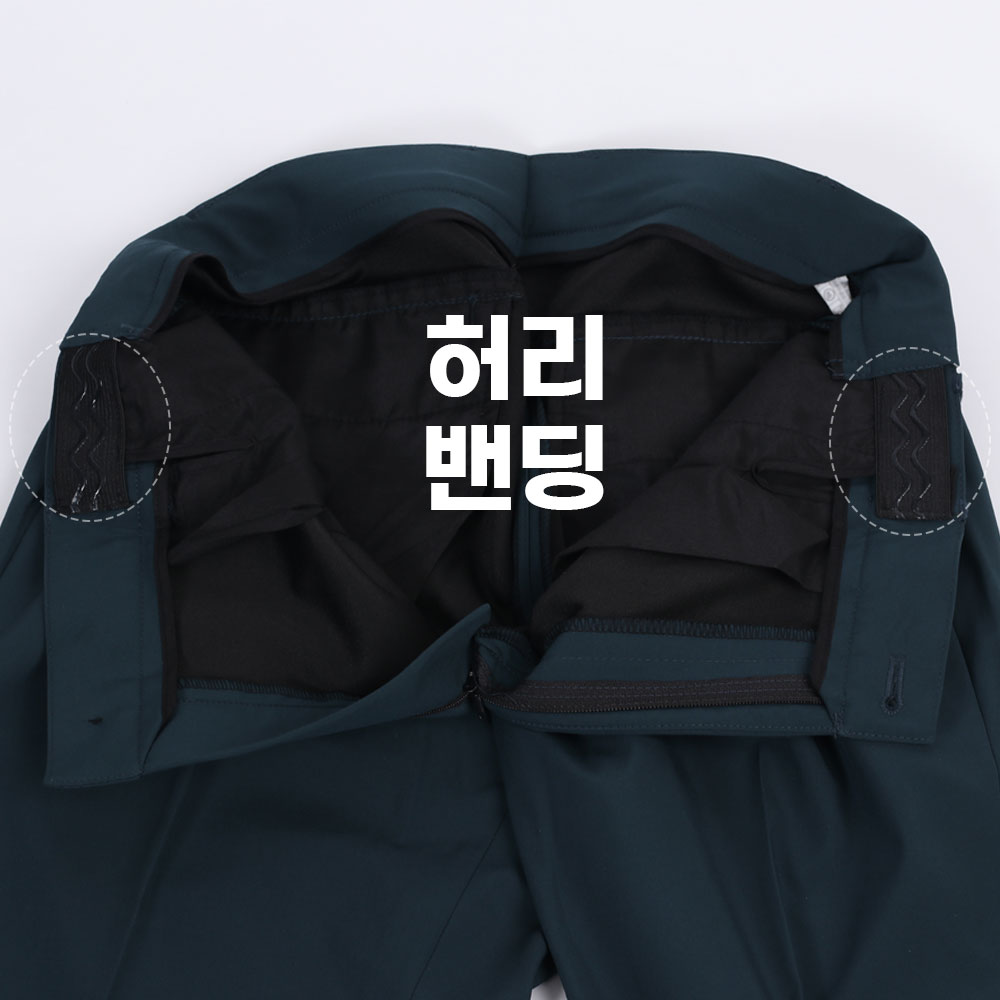 봄 가을 남성골프바지 흰색골프바지 춘추 간절기 골프복 - 상세 이미지 5