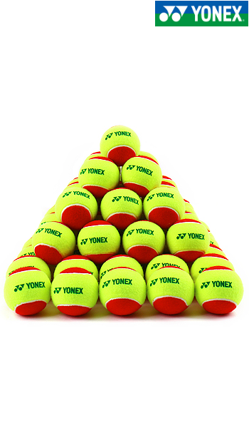 요넥스 테니스공 레드볼 연습공 연습구 무압구 머슬파워 20 통볼 60개입 - 상품 이미지