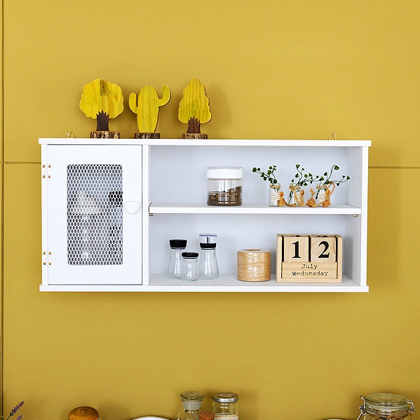 식탁위수납장 벽걸이선반장 주방 정리 수납벽장식장