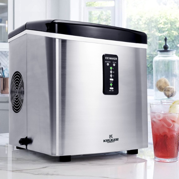 스테인레스 휴대용제빙기 스텐 소형제빙기 캠핑용제빙기 얼음기계