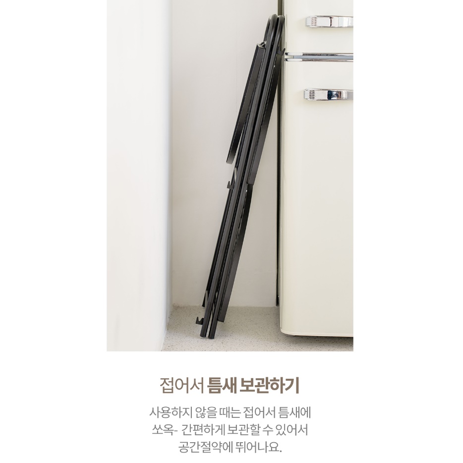 화장실 코너 선반 무타공 욕실 모서리 선반 샤워실 코너장 3단 - 상세 이미지 4