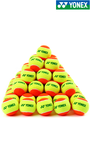 요넥스 테니스공 오렌지볼 연습공 연습구 무압구 머슬파워 30 통볼 60개입 - 상품 이미지