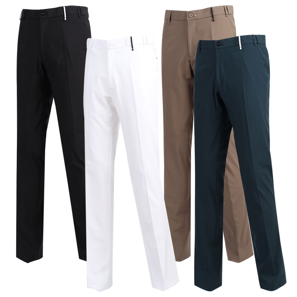 봄 가을 남성골프바지 흰색골프바지 춘추 간절기 골프복