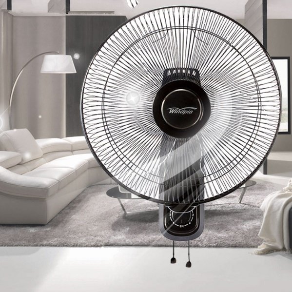 영업용 벽걸이 선풍기 블랙 공업용 벽걸이용 선풍기 업소용 벽 선풍기