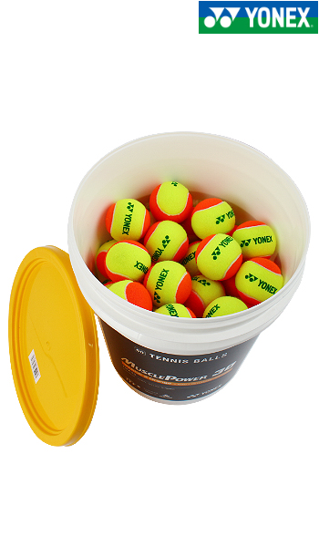 요넥스 테니스공 오렌지볼 연습공 연습구 무압구 머슬파워 30 통볼 60개입 - 상세 이미지 4