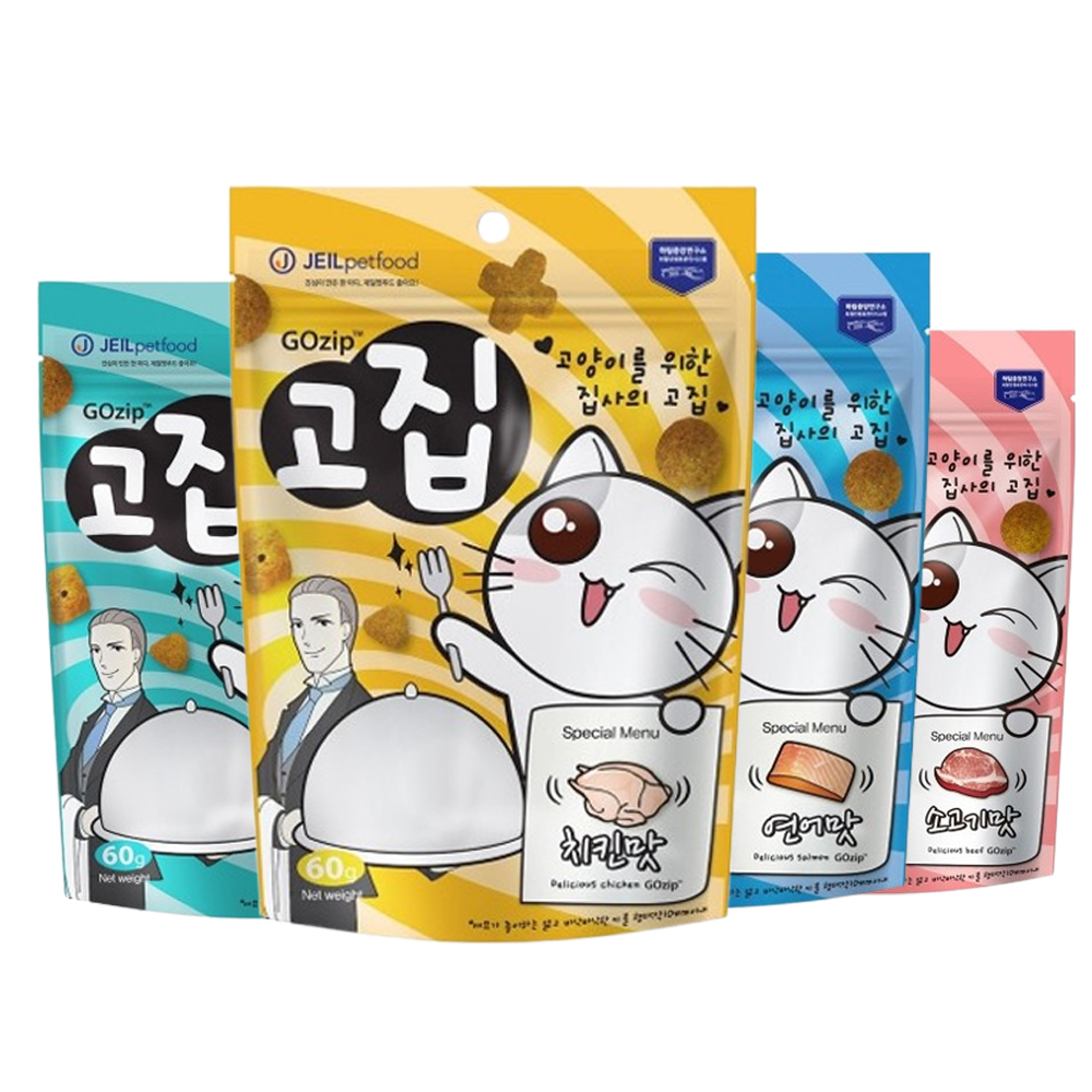 고집 그레인프리 고양이 스낵 간식 참치맛, 60g, 1개 이미지 6