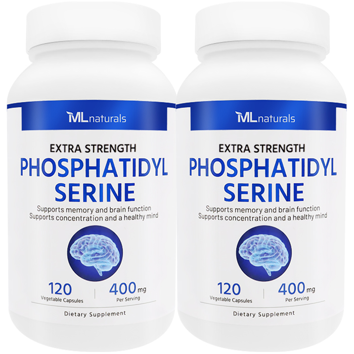 마이라이프 내추럴스 포스파티딜세린 400mg 알약 120캡슐, 2개 - 메인 이미지
