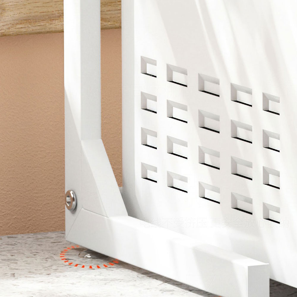 2세대 높이조절 전자레인지선반 2단 전자렌지 수납장 밥솥 선반 다이 받침대