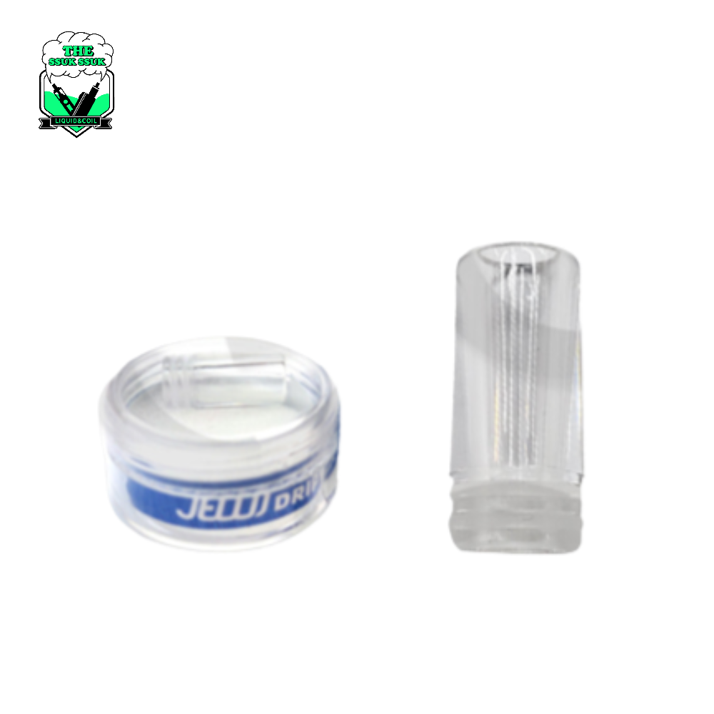 헬베이프 젤로 클리어 투명 드립팁 액상 전자담배 젤로전담 기기