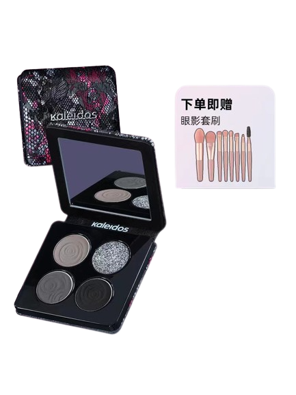 kaleidos black jasmine 그레이 팔레트 쿨톤 스모키 섀도우 팔레트 - 메인 이미지