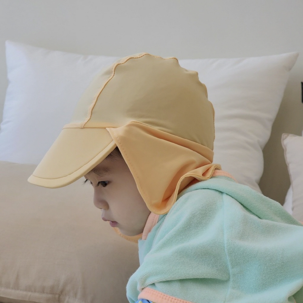 아기 물놀이모자 유아 수영모자 플랩캡 남아 여아 - 상세 이미지 3