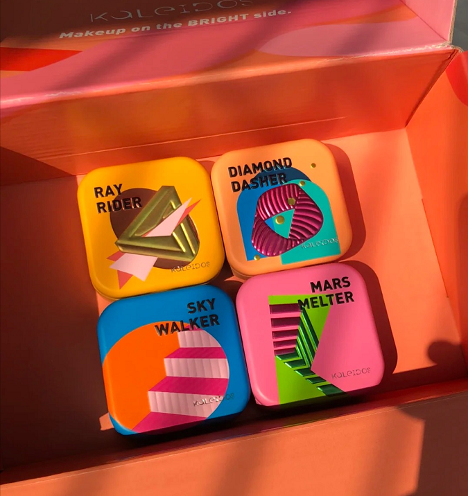 칼레이도스 하이라이터 블루펄 레드펄 듀오크롬 - 상세 이미지 2