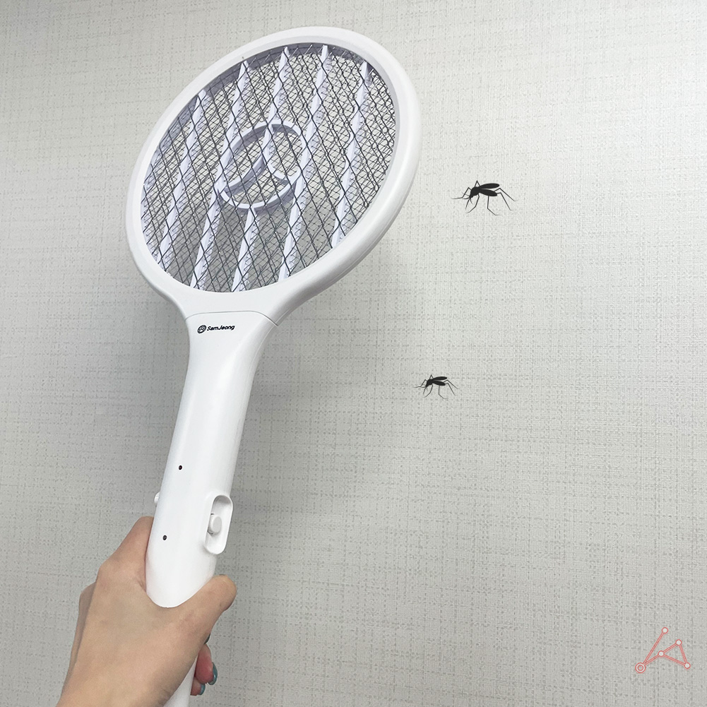 모기잡는채 벌레채 전자 파리채 충전식 전기 모기채 전기채 A - 상세 이미지 4