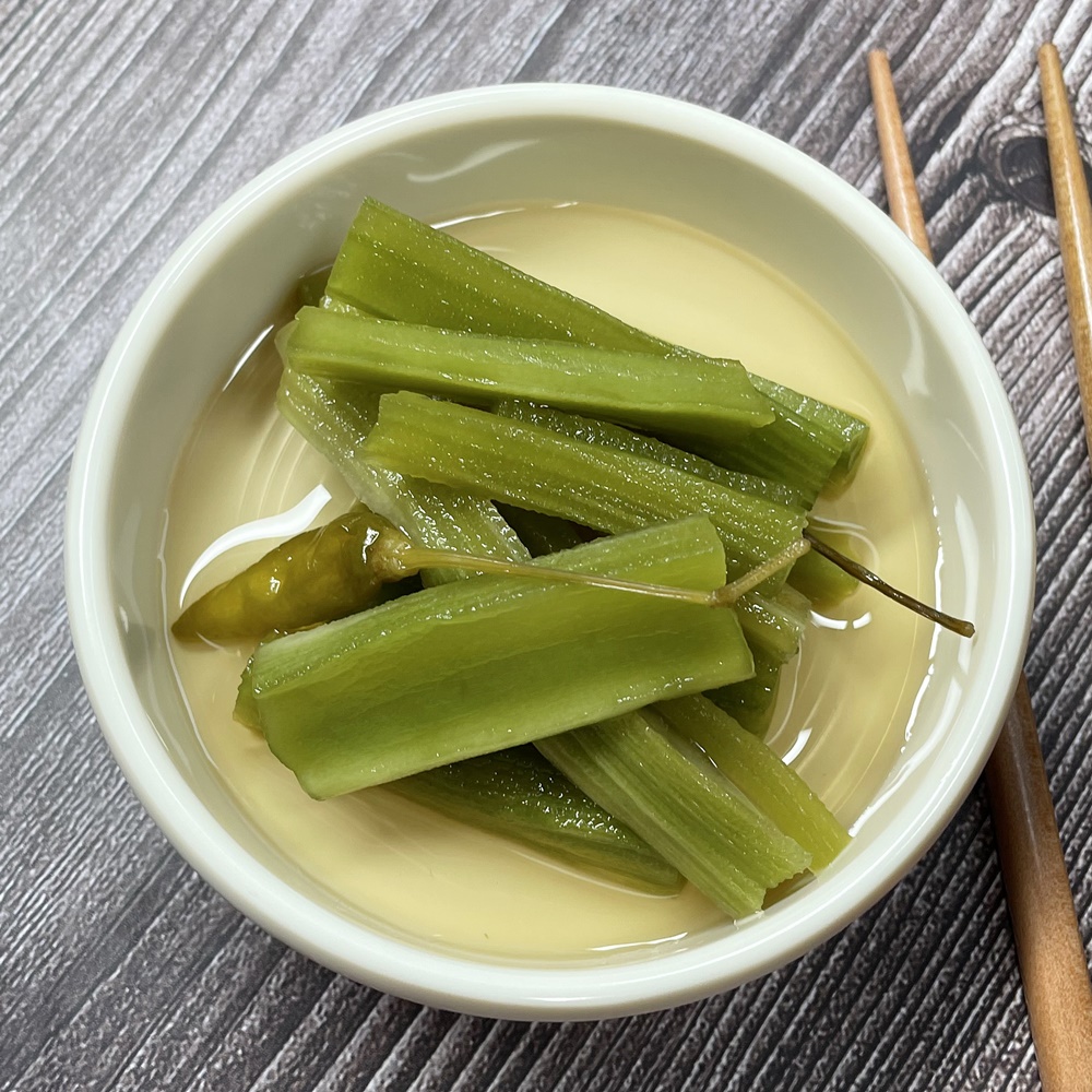 산상추 뚱채 장아찌 줄기상추 궁채 장아찌 업소용 1kg, 1개 - 상세 이미지 5