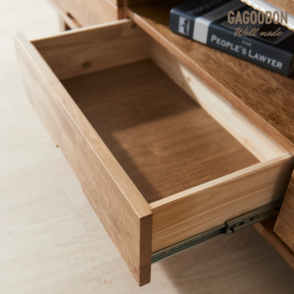 조지아 북유럽원목거실장 1200 비디오