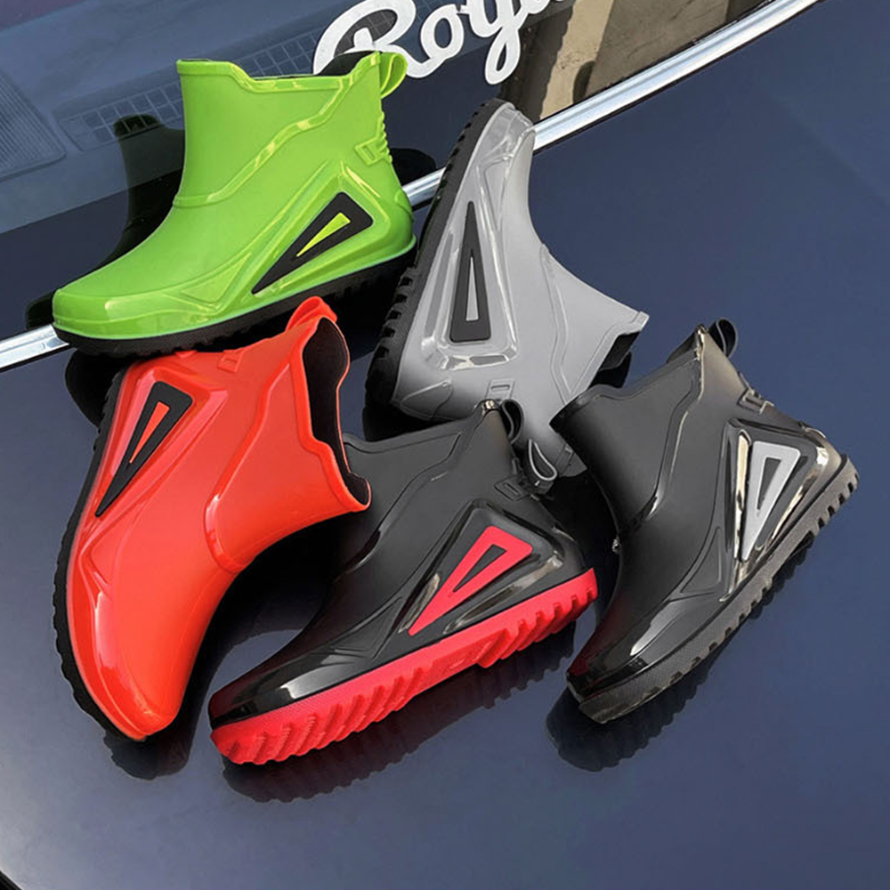 단장화 논슬립 주니어 레인부츠 어른 경량 스포츠 남성 장화