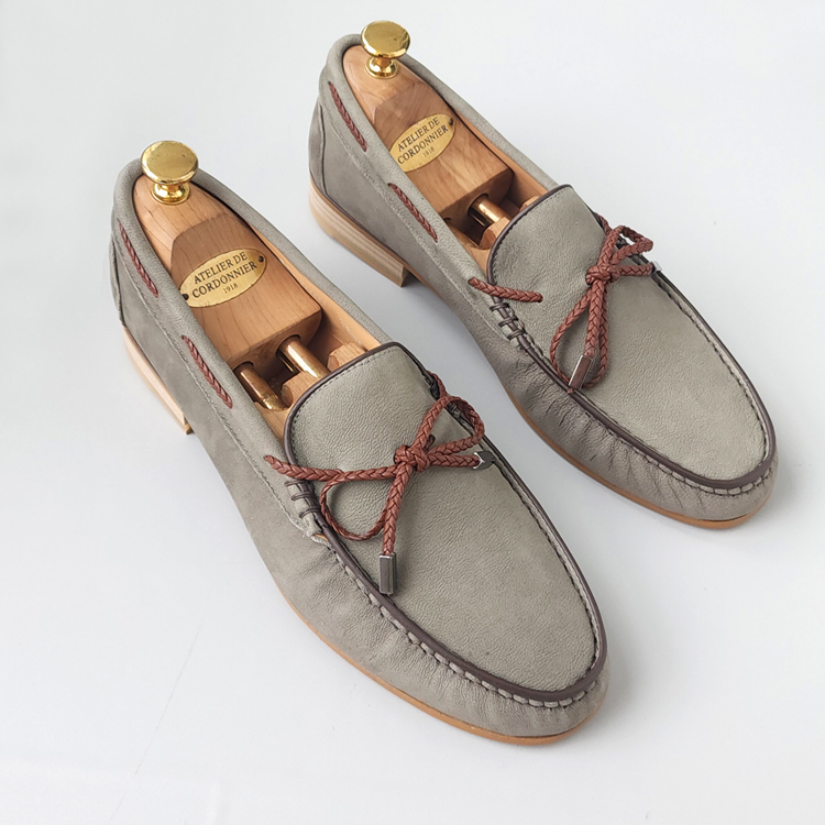 트리플 양가죽로퍼 남성 발편한 수제화 handmade - 상세 이미지 4