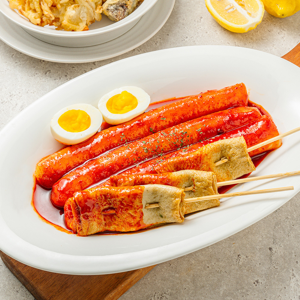떡보라 가래떡 떡볶이 밀키트 쌀떡볶이 1-2인분 부산 떡볶이 - 상품 이미지