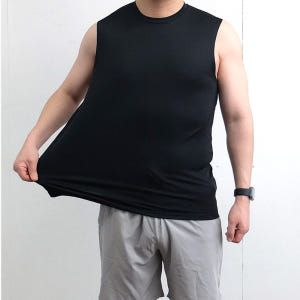 헬스나시 러닝 헬스복 운동복 짐웨어 머슬핏 운동나시 민소매 티셔츠 착용 후기 | 사이즈/핏 총정리 - 상품 이미지 2
