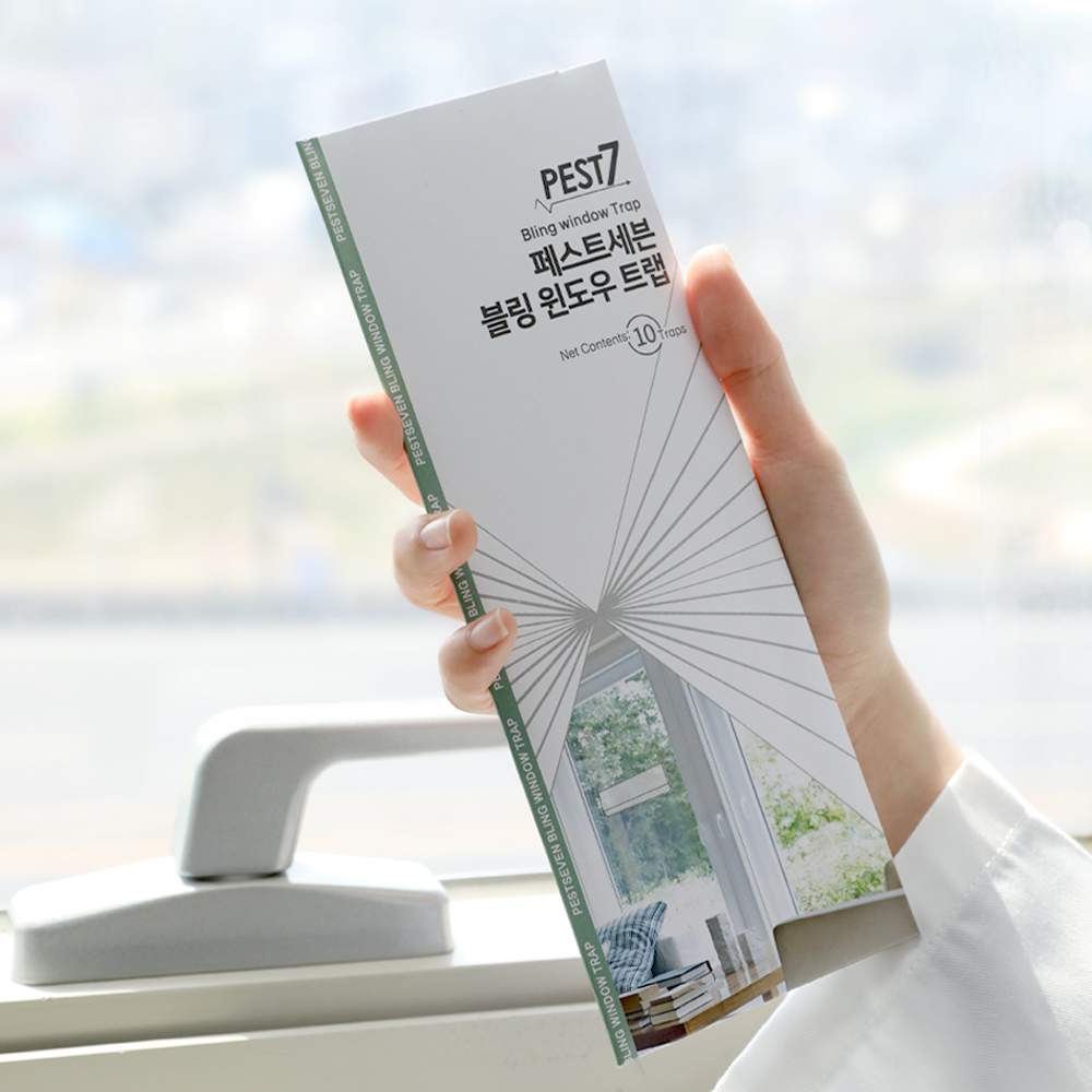 페스트세븐 블링 윈도우 트랩(10매입) 러브 버그 동양 하루살이 사랑 벌레 퇴치 혹파리 날파리 나방 뿌리 벼룩 파리 날벌레 퇴치법 퇴치제 끈끈이 - 상세 이미지 2