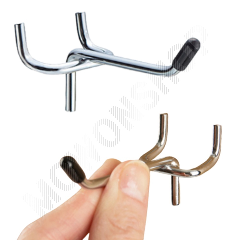 타공판 고리 타공 후크 일자 진열 악세사리 4p T자