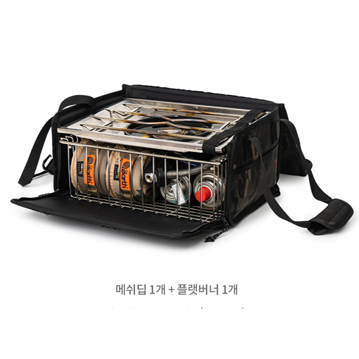 디얼스 원 유닛 컨테이너 멀티백 기가파워플레이트 IGT 플랫버너 바스켓 가방 리얼 멀티캠