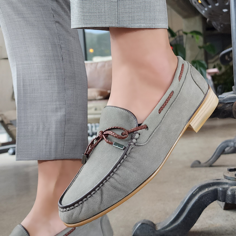 트리플 양가죽로퍼 남성 발편한 수제화 handmade 이미지 6