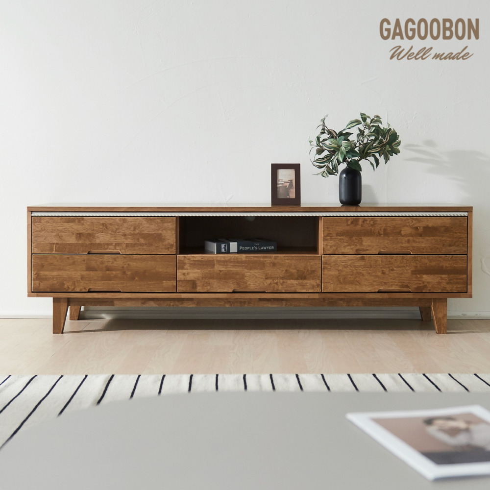 조지아 북유럽원목거실장 1800 높은형거실장