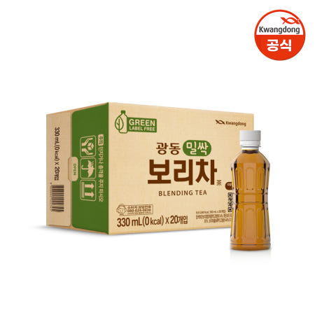 광동 밀싹보리차 무라벨 330ml x 40개