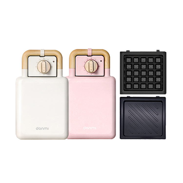 단미 와플 메이커 기계 크로플 샌드위치 붕어빵 파니니 1구 타이머 SAN03