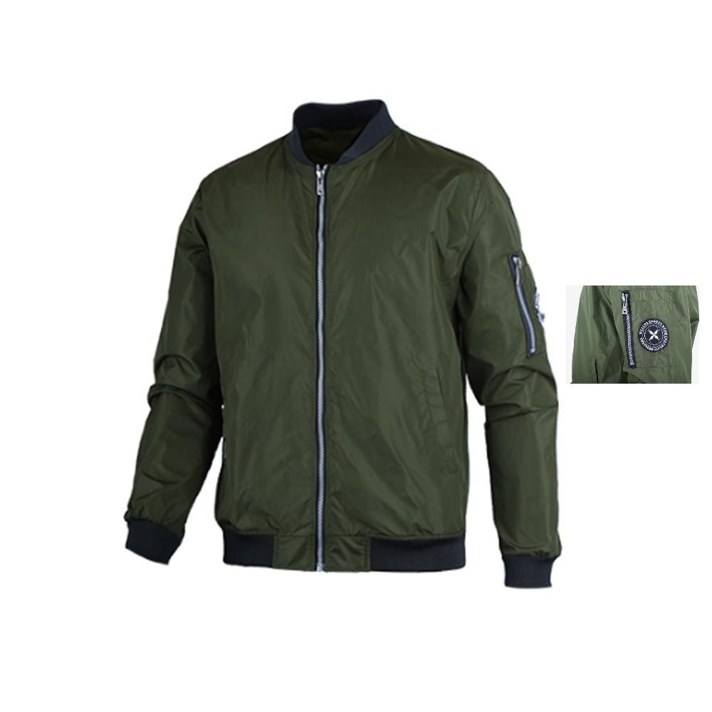 작업용바람막이 남자 봄 바람막이 항공 자켓 점퍼