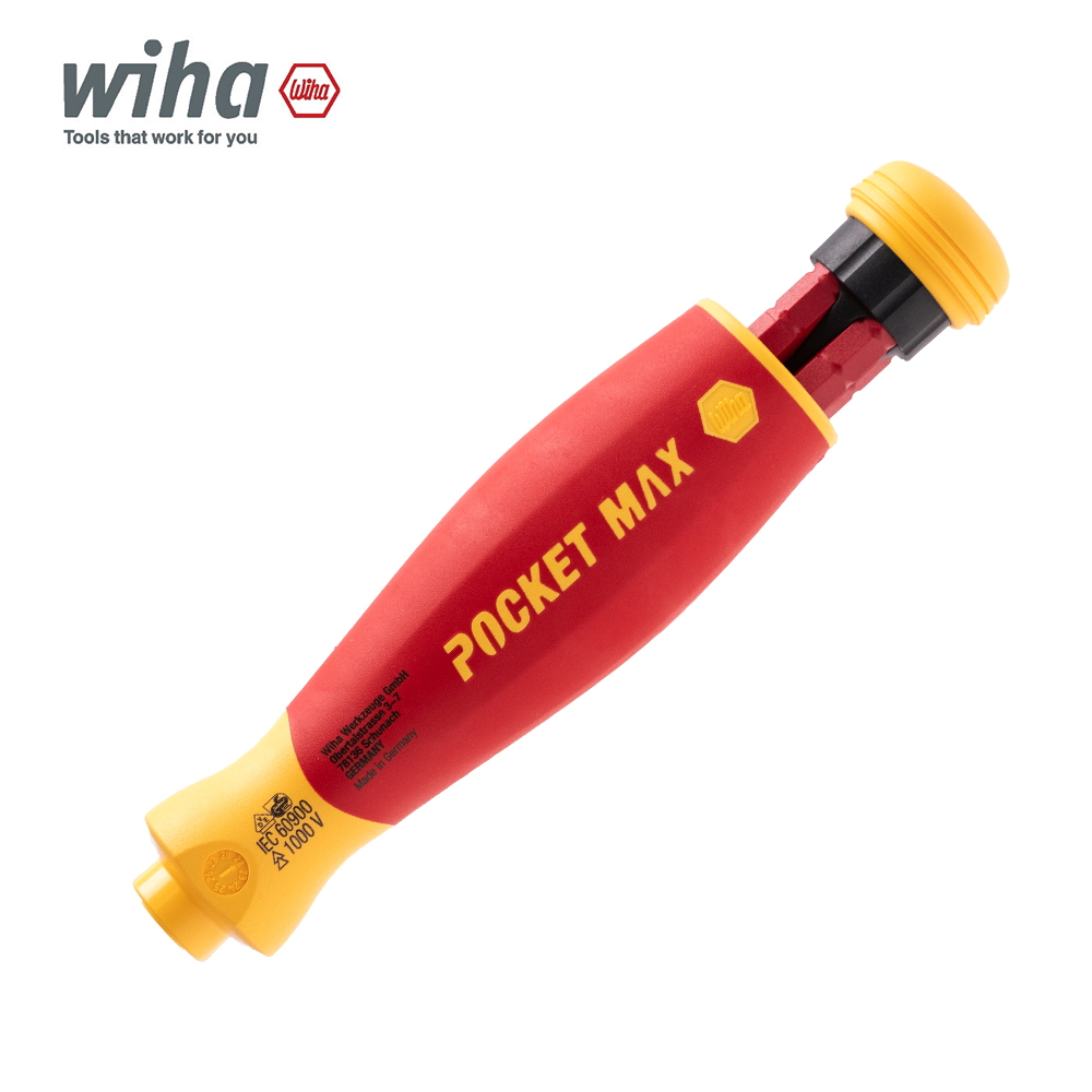 이하 wiha 미니 절연드라이버 절연드라이버세트 4종 포켓맥스 PH1 PH2 VDE SB 2831 09 040 - 상품 이미지