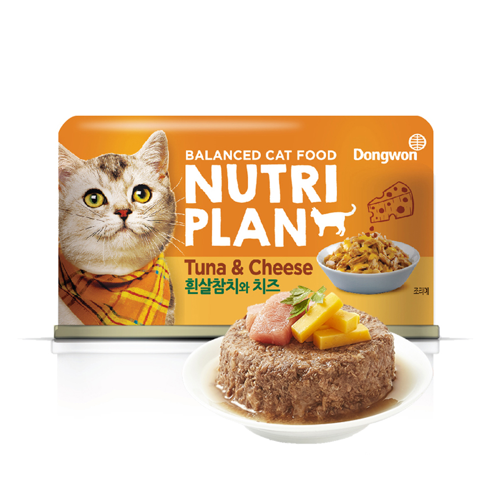 동원 뉴트리플랜 고양이캔 콤보6종160g 24캔 통조림 습식간식