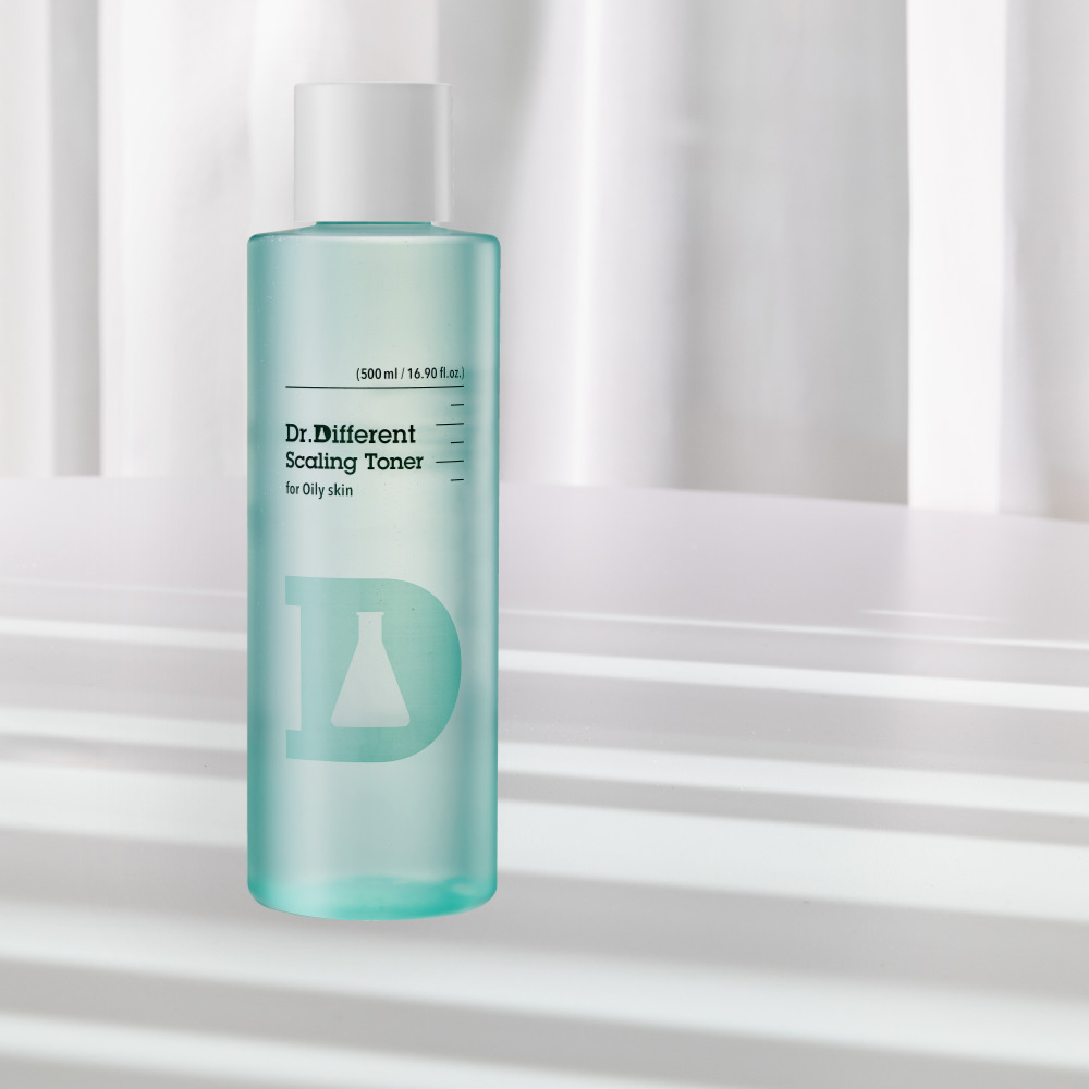 닥터디퍼런트 대용량 스케일링 토너(지성) 500ml/ BHA 닦토& 흡토 모공,각질 스킨 - 상세 이미지 3