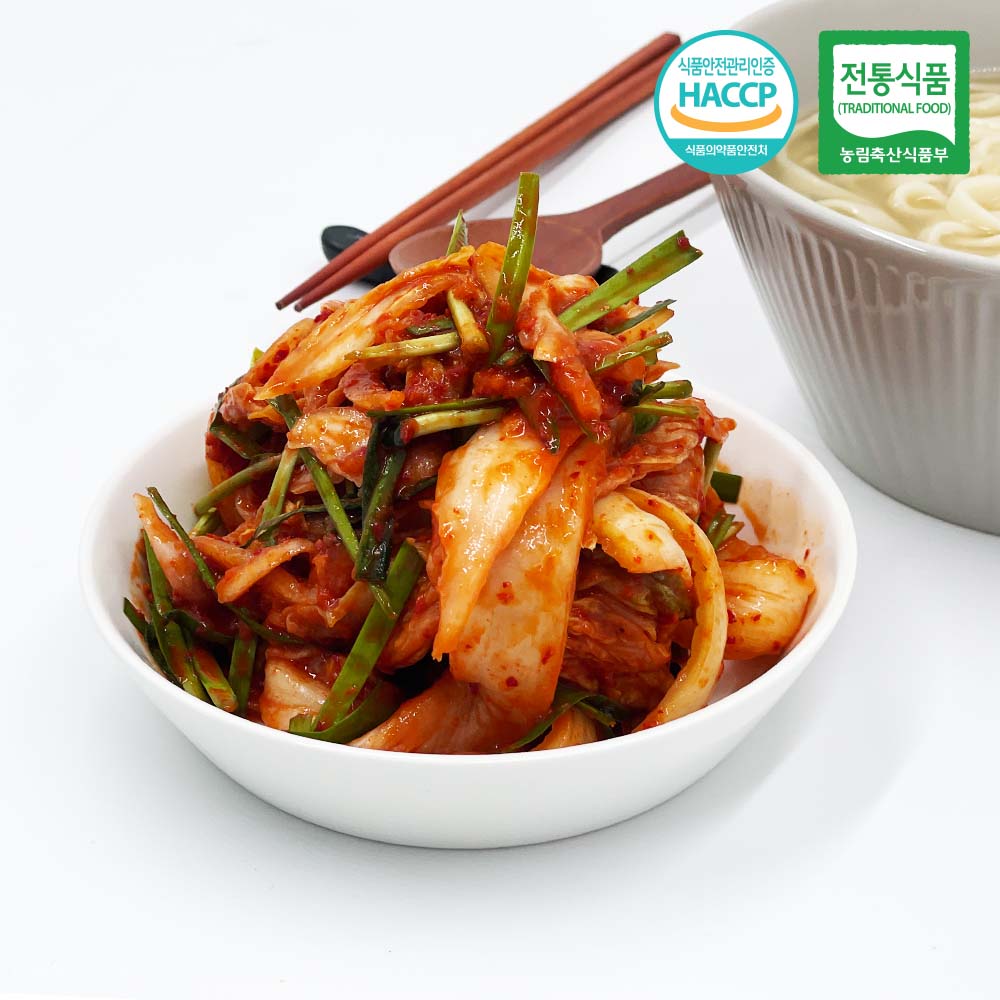 HACCP 인증 당일제조 국내산 전라도 겉절이 1kg 2kg 3kg 5kg - 상세 이미지 2