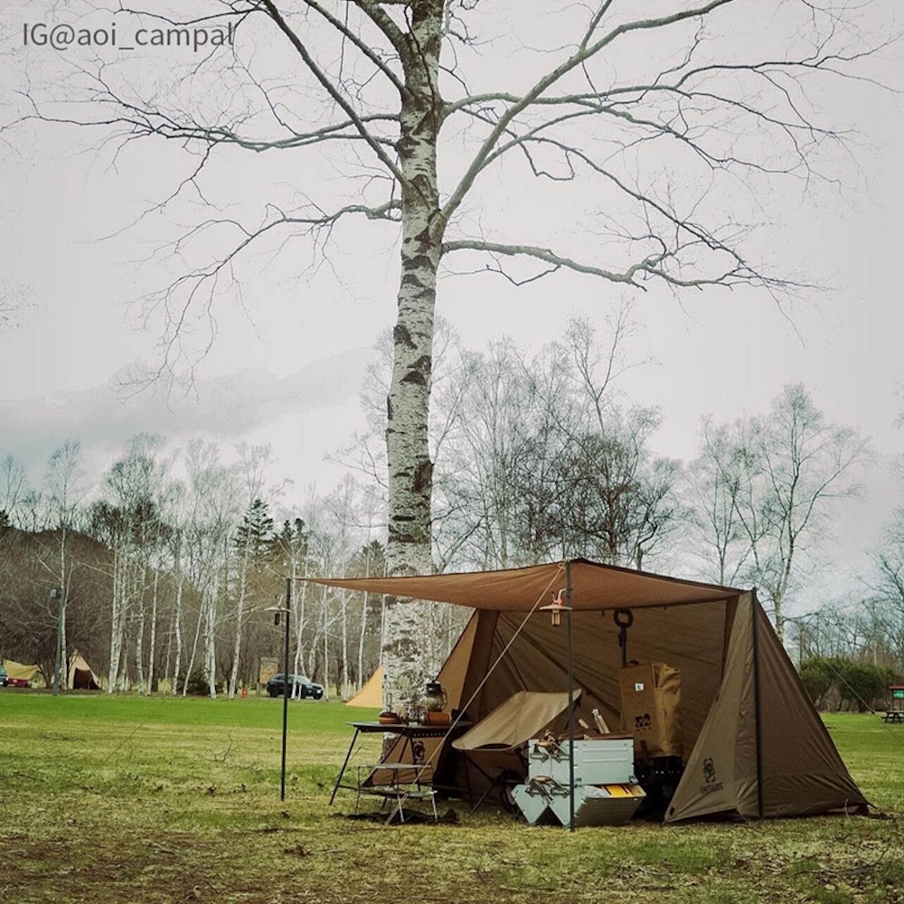 원티그리스 캠핑 텐트 백우드 방갈로 면텐트 a형 모토캠핑 솔캠 백패킹 미니쉘터 군용