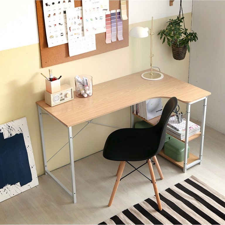 코너 책상 이케아 컴퓨터 데스크 1인용 L자 ㄱ자 기역자형
