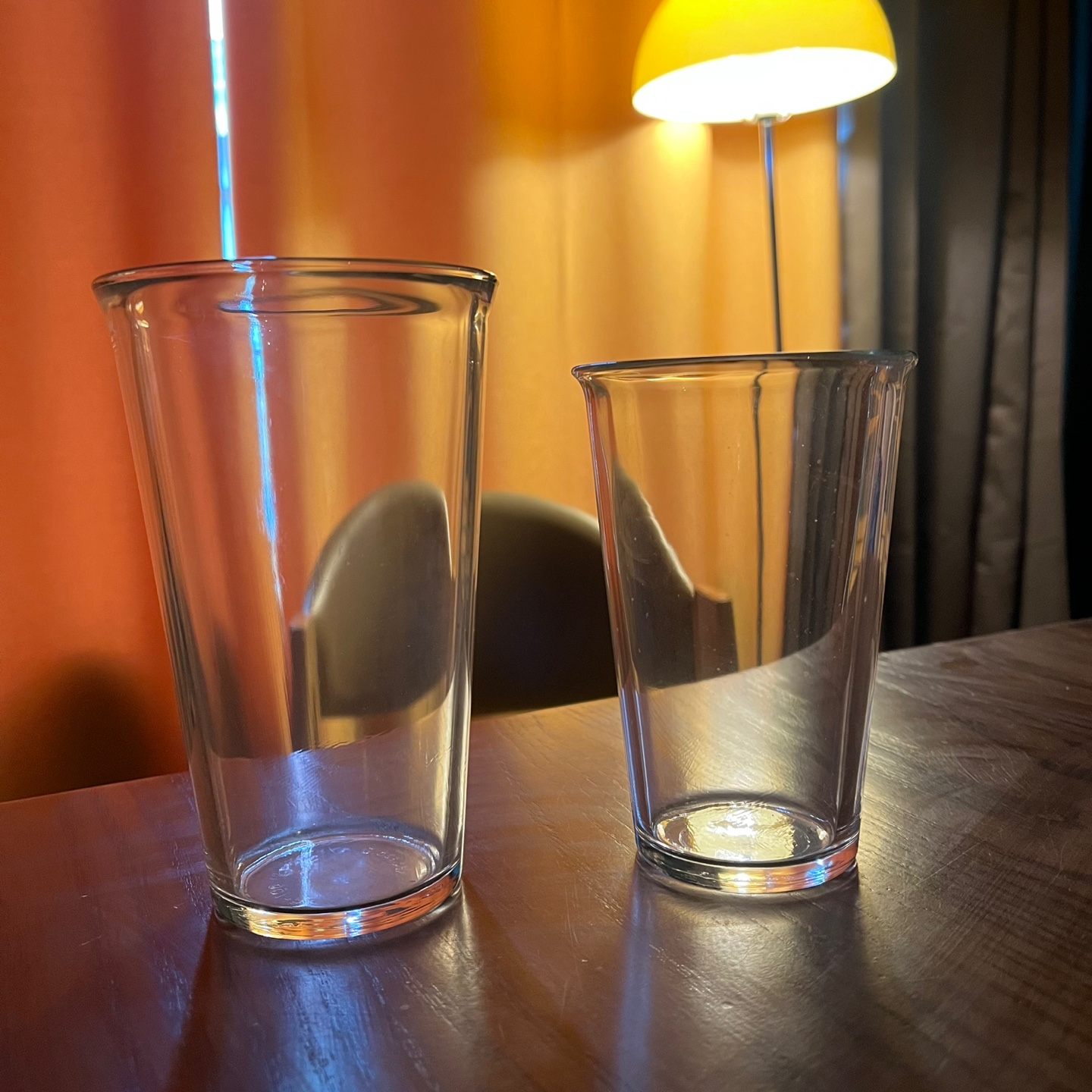 내열유리컵 아이스커피잔 380ml,500ml