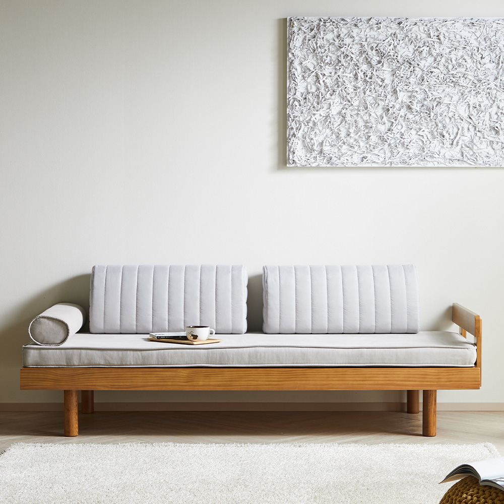 스코나 디어브 아쿠아텍스 이지클린 패브릭 원목 침대 벤치 소파베드2